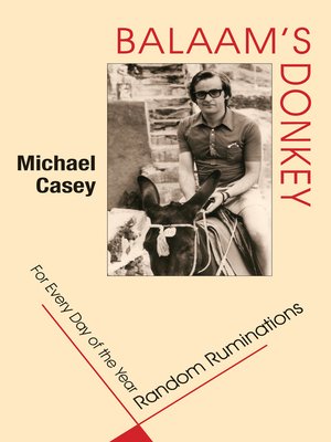 cover image of Balaam's Donkey